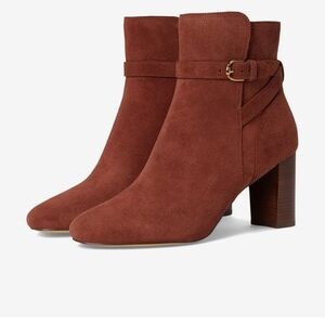 NEW NEVER WORN Cole Haan Glendale Jodphur Booties In Suede 7.5